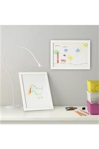 IKEA Fıskbo 21x30 cm Ahşap Beyaz A4 Fotoğraf Resim Çerçevesi 21x30 cm Beyaz