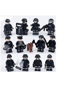 marimari Legoedly Yeni Sezon 12 Adet Lego Uyumlu Swat Seti Görsel Ile Aynı Gelir