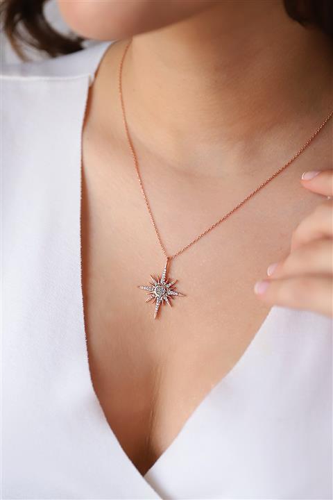 Soprano Kutup Yıldızı Kolye 925 Ayar Gümüş