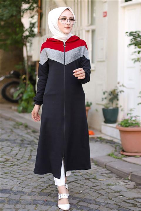 TOFİSA Kadın Bordo Garnili Kap  1690969