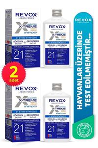 Revox X-treme Dökülen Ve Geç Uzayan Saçlar Için E Vitamini Katkılı Özel Bakım Şampuan 2'li Set