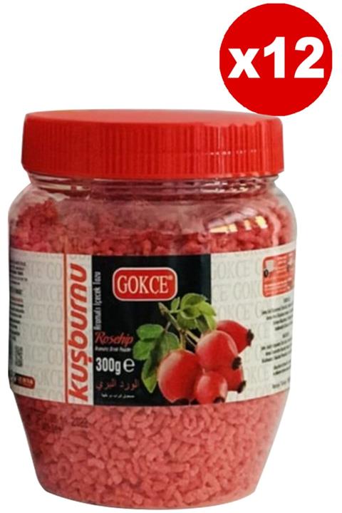 GÖKÇE Granül Içecek Tozu Kuşburnu 300 Gr X 12'li