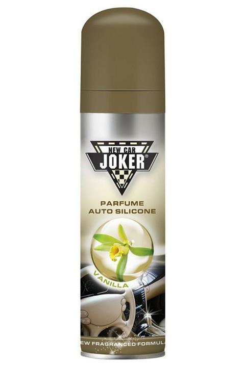 MeyZone Joker Torpido Deri Plastik Için Parlatıcılı Silikon Oto Kokusu Parfüm Sprey Vanilya Kokulu