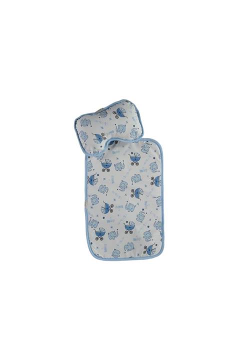 akyüz Empirme Fil Desenli Alt Açma Mavi