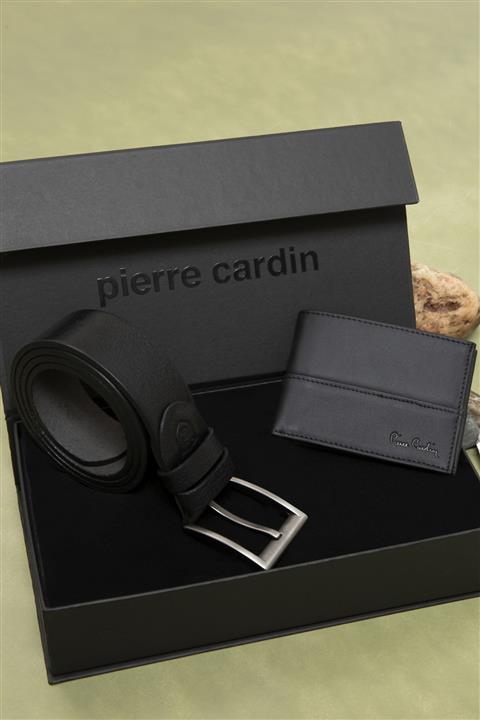 Pierre Cardin Sıyah Erkek Kemer A021KS0SY.SET.883-K132-DENM