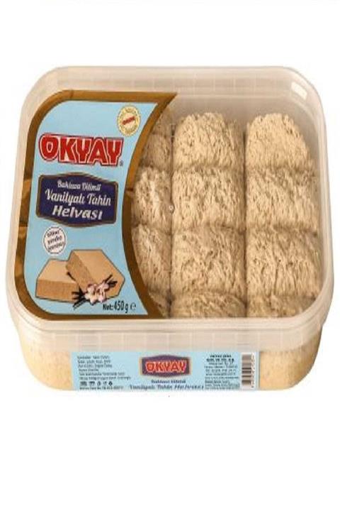 Okyay Baklava Dilimli Vanilyalı Helva 450 gr