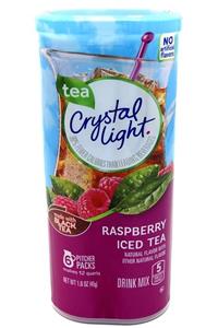 Crystal Light Raspberry Iced Tea 6 Paket 45 Gr.