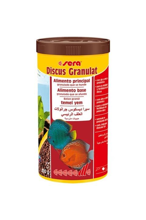 SERA Discus Granulat Balık Granül Yem 1000 Ml / 480 Gr