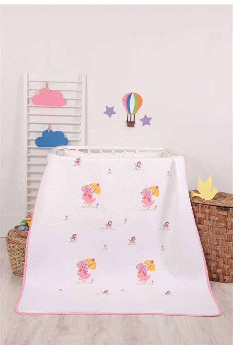 mellowbabystore Pembe Civciv Desenli Bebek Pikesi