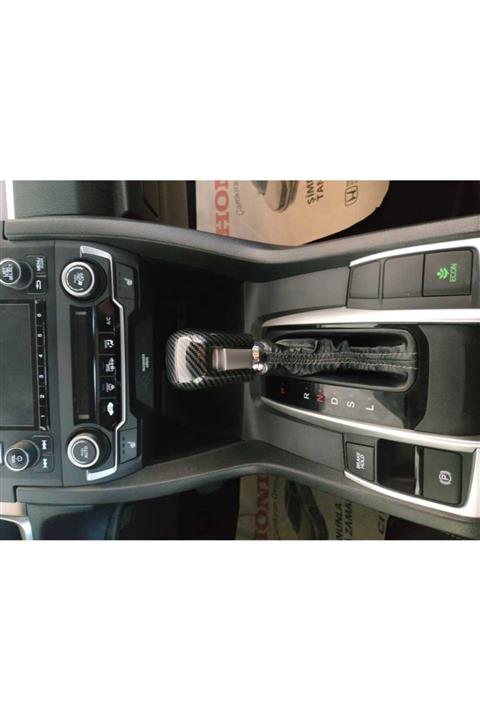 GENPO Honda Cıvıc Fc5 2016-2020 Vıtes Topuzu Kaplama Karbon