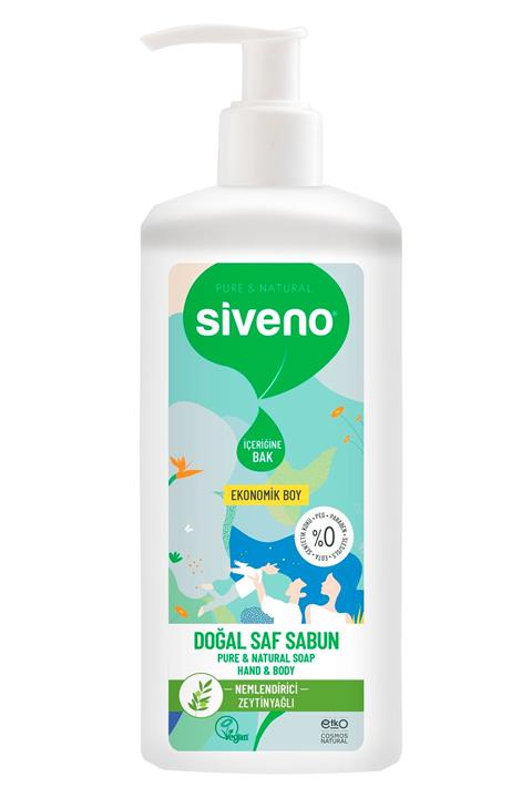 Siveno Zeytinyağlı Doğal Sıvı Sabun 1 Lt