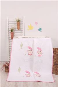 mellowbabystore Pembe Fil Desenli Bebek Pikesi