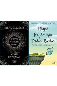 Nemesis Yayınları Merdümgiriz + Hayat Kaybettiğin Yerden Başlar 2 Kitap Set