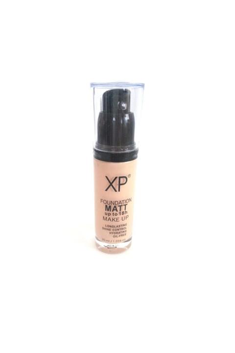 XP Fondöten Foundation Mat Cam Şişe 30 Ml 01 No