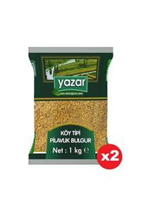 YAZAR Köy Tipi Pilavlık Bulgur 1 Kg X 2 Paket