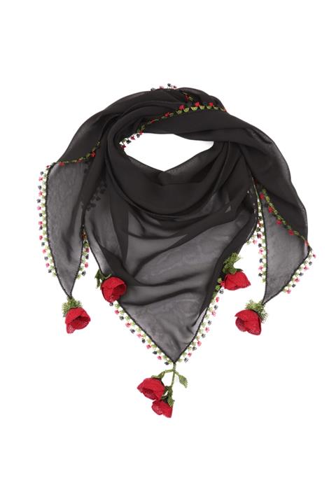 Decuple Craft Gelincik Çiçeği - Iğne Oyası Fular