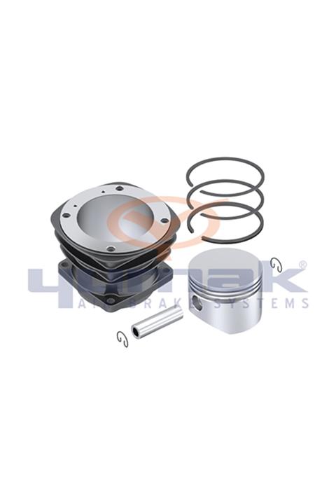 YUMAK Kompresör Set (gömlek+piston+segman) 88mm 2521 I808640061 Rk.01.039