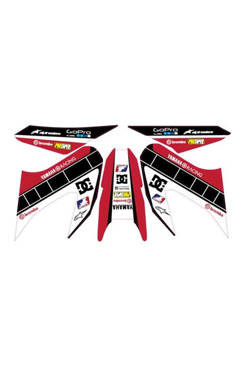 OMAD Yamaha Wr 125 X / R Sticker Seti 60. Yıl Kırmızı