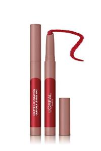 L'Oreal Paris Infaillible Matte Lip Crayon Kalem Mat Ruj - 113 Brulée Everyday