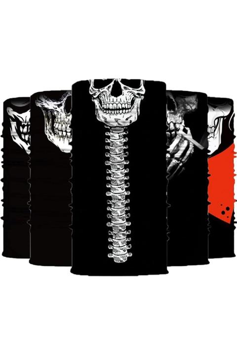 Knmaster Buff Bandana Maske 5'li Paket