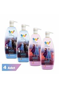 Uni Baby Frozen Şampuan Set 700 ml 4'lü Set