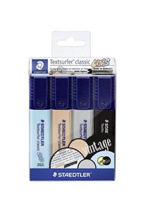 Staedtler Textsurfer Highlighter Fosforlu Kalem Seti 4'lü Vıntage Colours