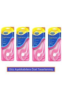 Scholl Ayakkabınızda Görünmeyen Düz Ayakkabılar Için Tabanlık*4 Adet