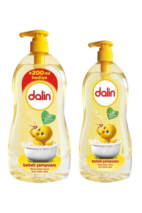 Dalin Klasik Bebek Şampuanı 900 ml ve 700 ml