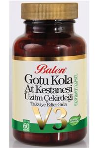 Balen Gotu Kola & At Kestanesi&üzüm Çekirdeği Ekstraktı Kapsül