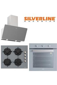 Silverline Sılverlıne Ankastre Set (Cs5335s01-bo6503s01-3457 Soho)