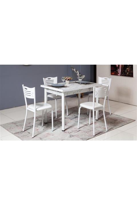 Vivense Smart Masa Takımı Beyaz