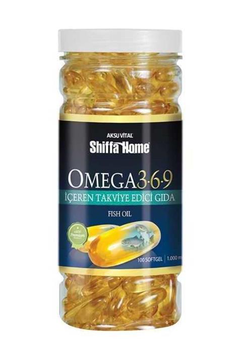 Shiffa Home Omega 3-6-9 1000mg 100 Kapsül