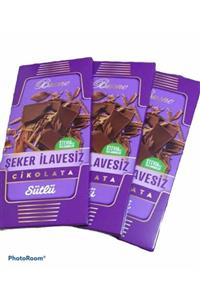 buona notte Şeker Ilavesiz Çikolata Sütlü Stevyalı Stevia Ile Tatlandırılmış Diyabetik 100 Gram Şekersiz