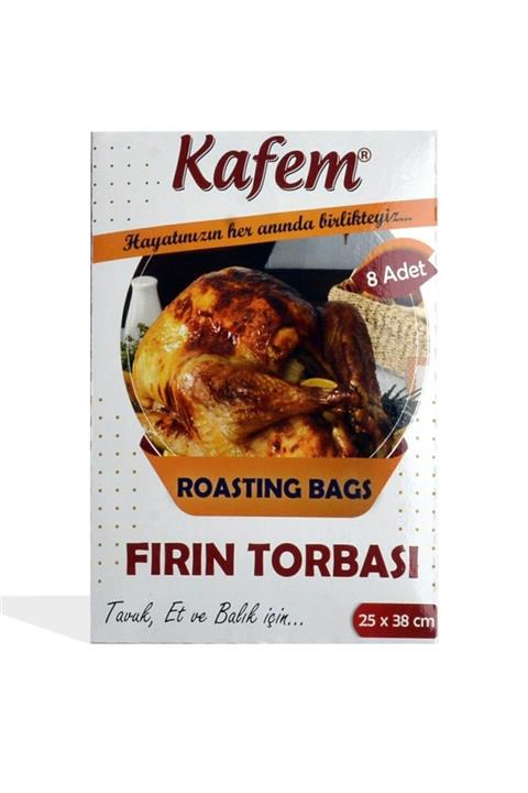 KAFEM Yanmaz Fırın Torbası 8 Li 25 X 38 Cm (32 Adet)
