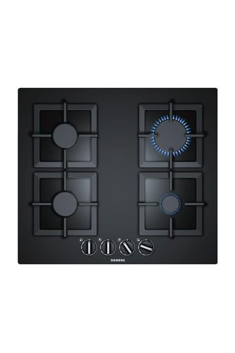 Siemens EP6A6PB20 60 cm Kumandalı Sert Cam Gazlı Ocak Siyah