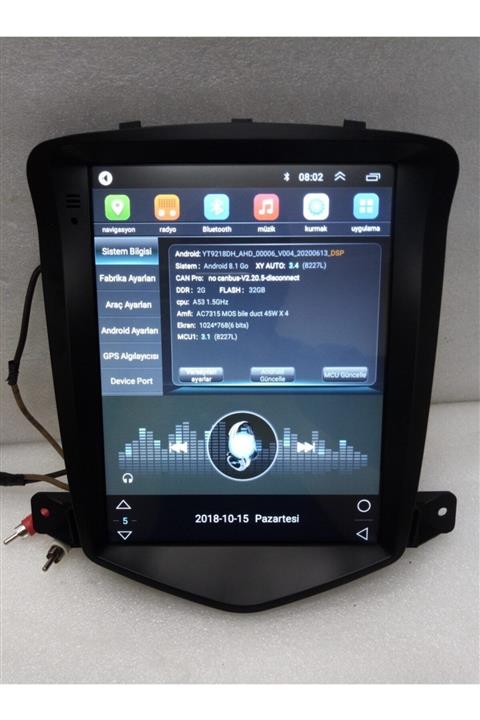Naviga Chevrolet Cruze Android Tesla Multimedya 2gb Ram 32hafıza Kameralı