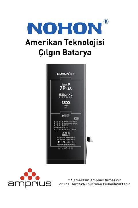 NOHON Iphone 7 Plus - 3500 Mah Batarya
