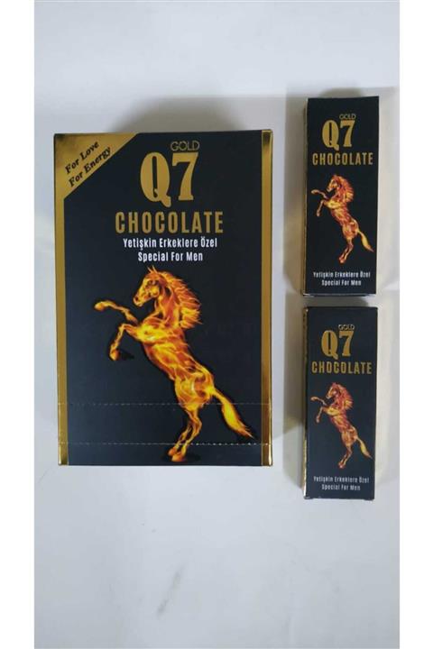 GOLD Q7 Erkek Çikolata 12 Adet