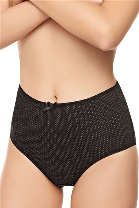 Belinay Kadın Siyah  Yüksek Bel Bato Külot 4'lü