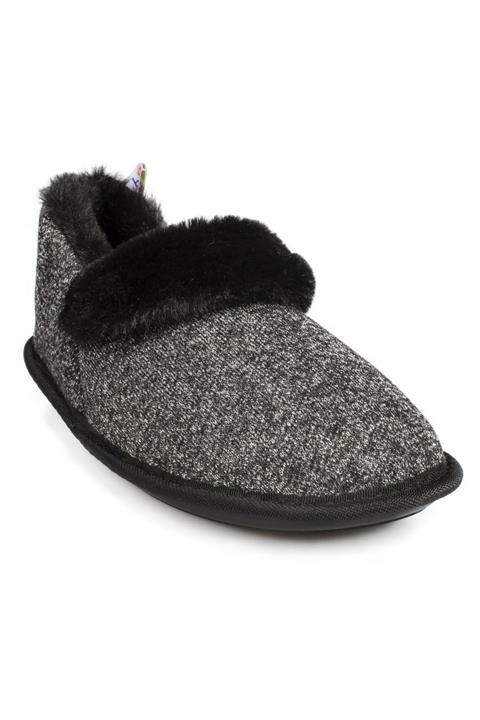 Twigy Kadın Siyah Z Martha Ev  Panduf Tt0207