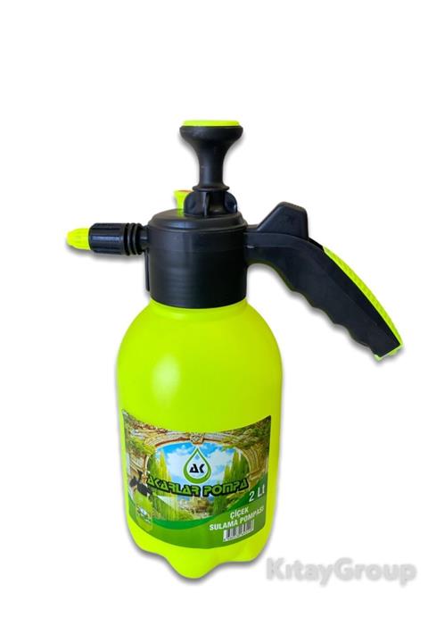KıtayGroup Bahçe Çiçek Çim Araba Sulama Ve Ilaçlama Pompası Basınç Tahliyeli 2 Lt