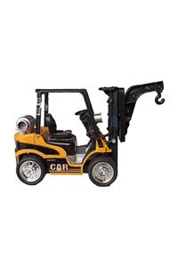 PopŞeker Oyuncak Metal Forklift Sesli Ve Işıklı Çek Bırak Özellikli