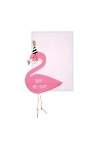 Meri Meri Flamingo Tebrik Kartı