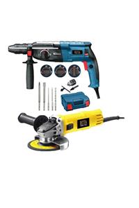 Jetta Power Tools 3200 Kırıcı Delici 2600 W Devir Ayarlı Spiral Taşlama Hediyeli