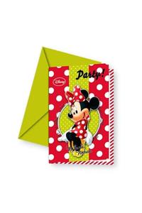 Procos Minnie Fashion Puanlı 6lı Davetiye