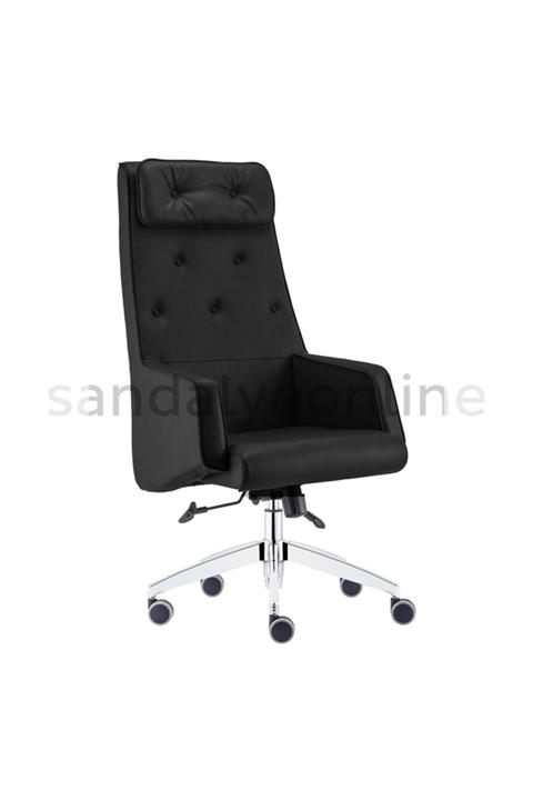 Sandalye Online Aden Yönetici Sandalyesi Siyah