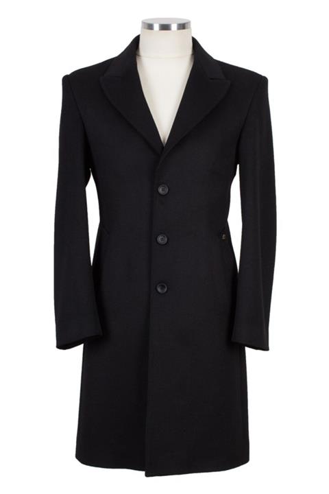 BLU % 100 Kaşmir Slim-fit Palto