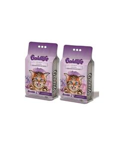 Goldlife Premium Lavender Kedi Kumu 10 Lt * 2 Adet Ince Taneli