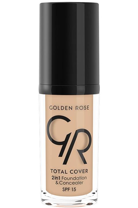 Golden Rose Total Cover 2in1 Foundation Concealer 05Makyaj Bazı