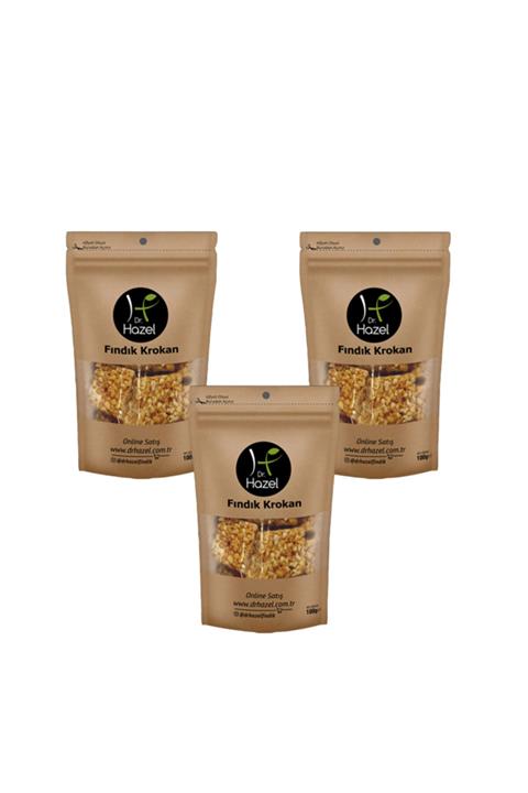 Dr.Hazel Fındık Krokan 100gr (3 X 100GR)